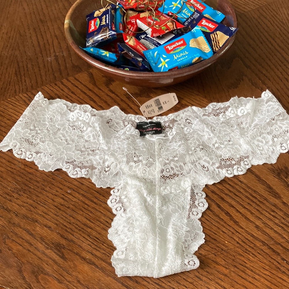 Lace Thong NWT